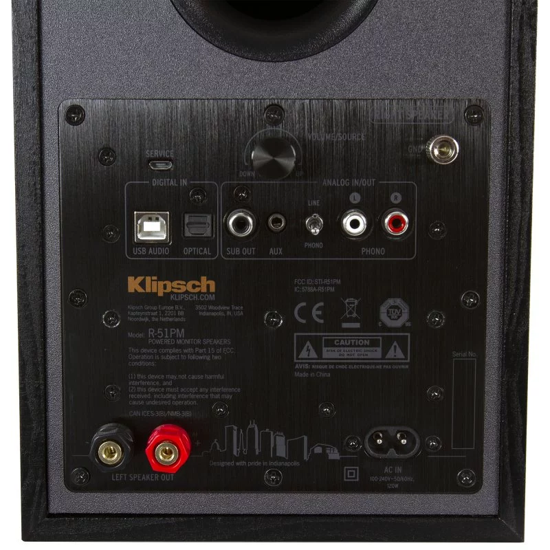 Активная HI-Fi акустика Klipsch R-51PM Black