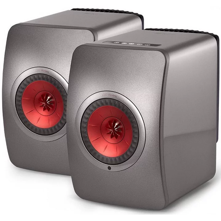 Активная HI-Fi акустика KEF LS50 Wireless Titanium Grey