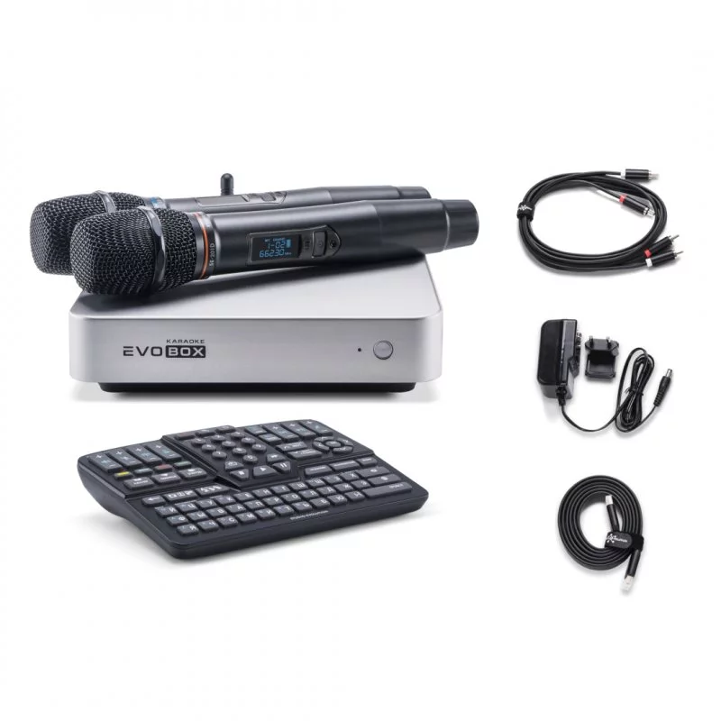 Караоке-система Evolution EVOBOX Plus Silver