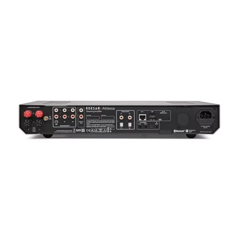 Сетевой стереоусилитель Roksan Attessa Streaming Amplifier Silver