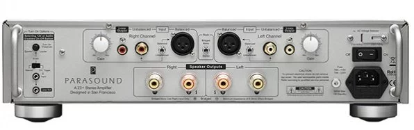 Усилитель мощности Parasound A23+ silver