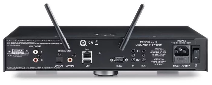 CD проигрыватель Primare CD15 Prisma black