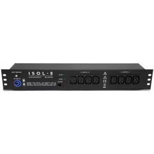 Сетевой фильтр ISOL-8 CONNECT SLAVE IEC 2X4 BLACK