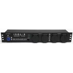 СЕТЕВОЙ ФИЛЬТР Isol-8 Connect Slave Schuko 2x2 black