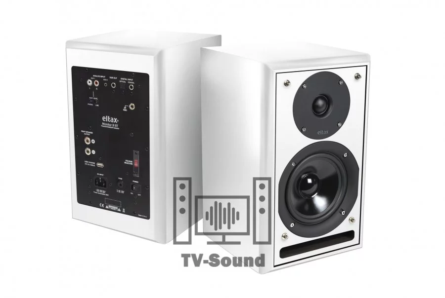 ELTAX Monitor III BT Phono active  White