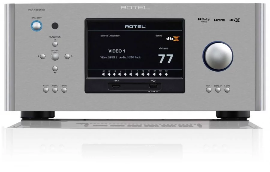 AV ресивер Rotel RAP-1580 MkII Silver