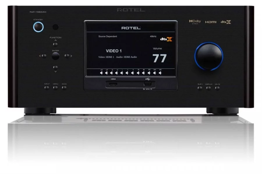 AV ресивер Rotel RAP-1580 MkII Black