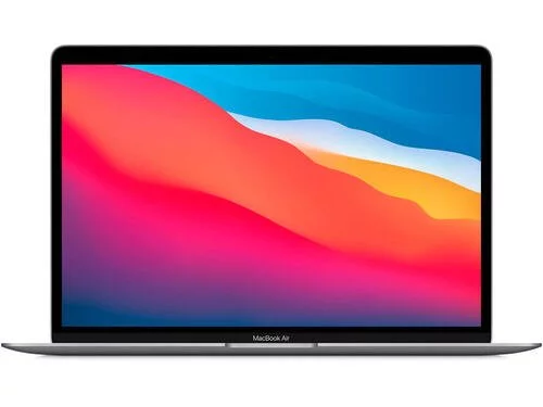 Ноутбук Apple MacBook Air 13 Late 2020 (2560x1600, Apple M1 3.2 ГГц, RAM 8 ГБ, SSD 256 ГБ, Apple graphics 7-core), MGN63RU/A, серый космос