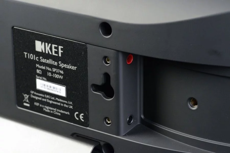 Настенная акустика KEF T101 black
