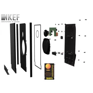 Настенная акустика KEF T301 white