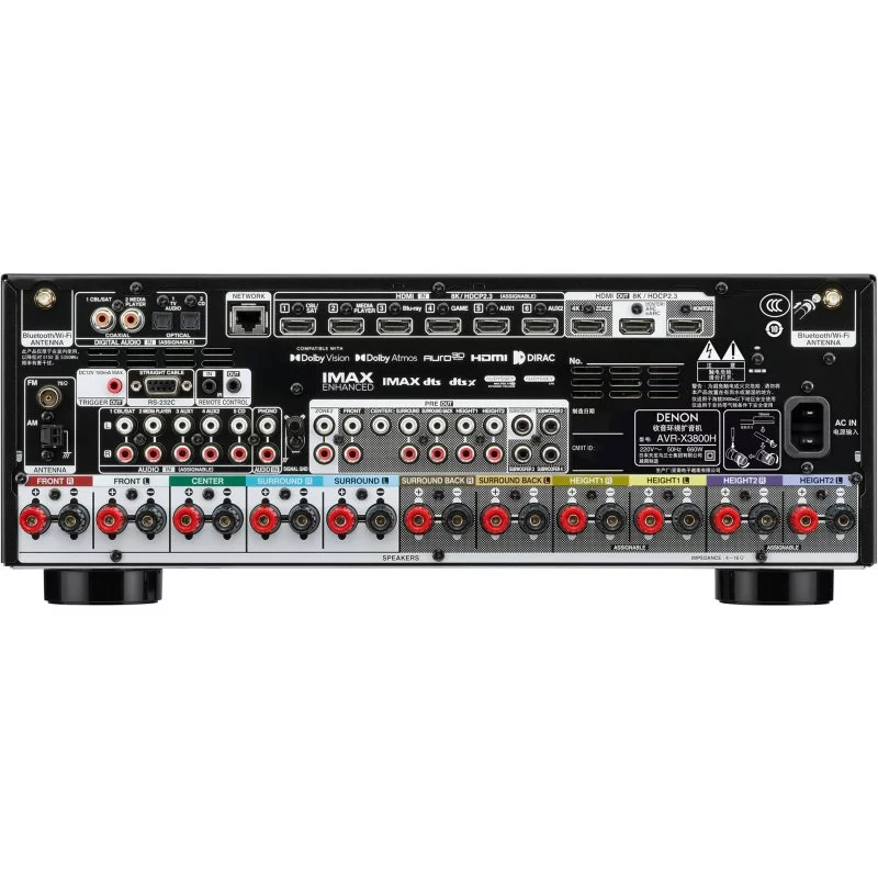 AV ресивер Denon AVC-X3800H Black