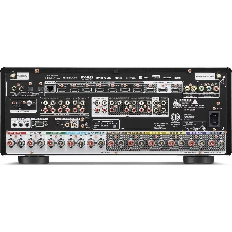 AV ресивер Marantz Cinema 40 Black