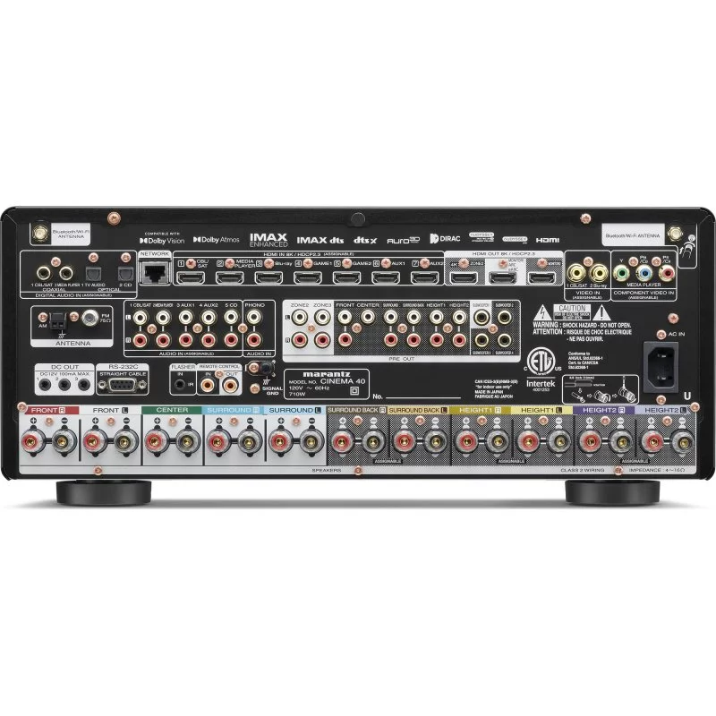 AV ресивер Marantz Cinema 40 silver