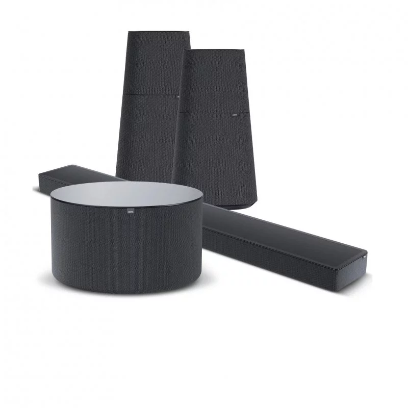 Саундбар Loewe klang bar5 mr + klang mr5 - 2 шт basalt grey