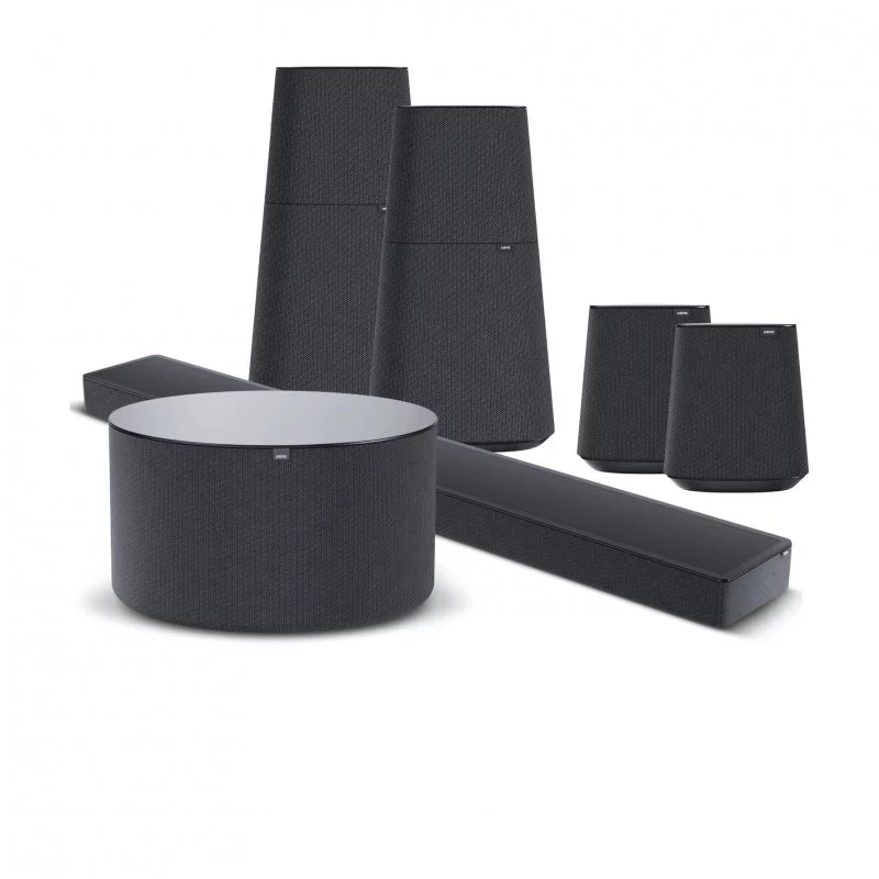 Саундбар Loewe klang bar5 mr + klang mr1 (2 шт.) + klang mr5 (2 шт.) basalt grey