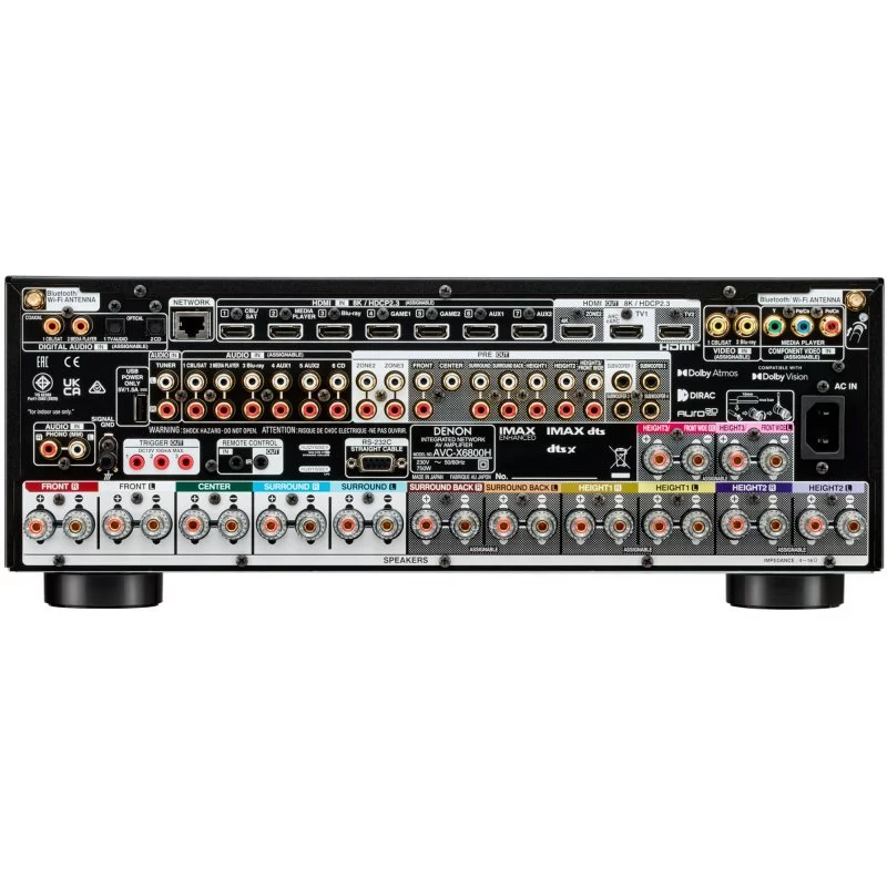 AV ресивер Denon AVC-X6800H Black