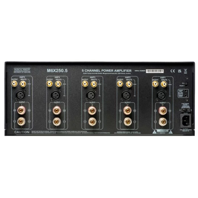 Усилитель мощности Musical Fidelity M6x 250.5 silver