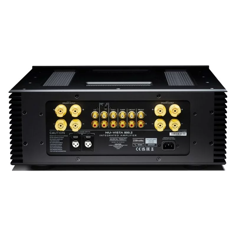 Интегральный усилитель  Musical Fidelity NU-VISTA 800.2 silver