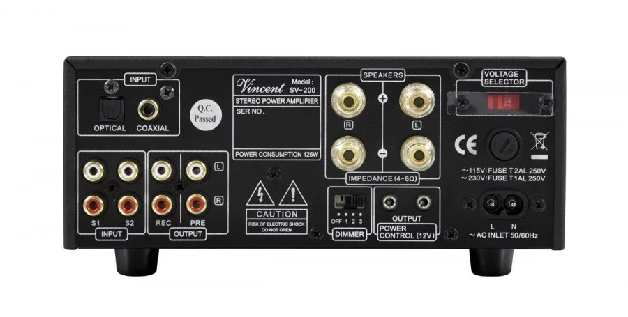 Интегральный усилитель Vincent SV-200 Black