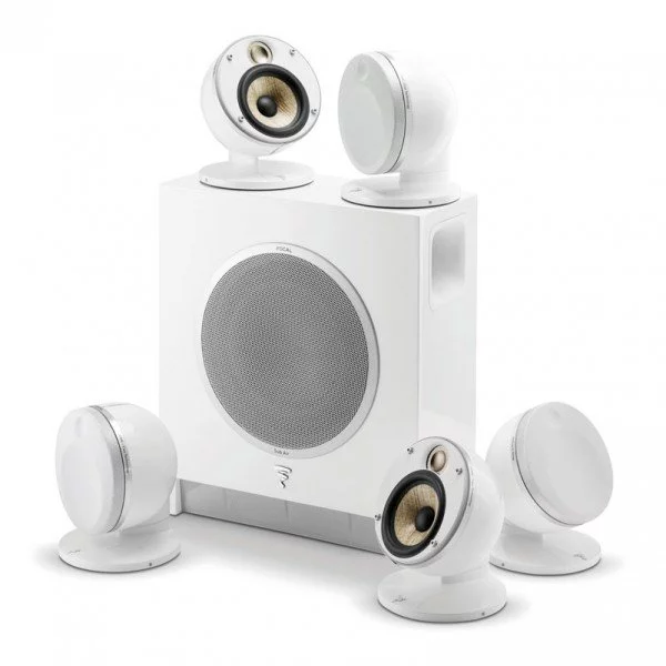 Комплекты акустики Focal Pack Dome 5.1 Flax & Sub Air white
