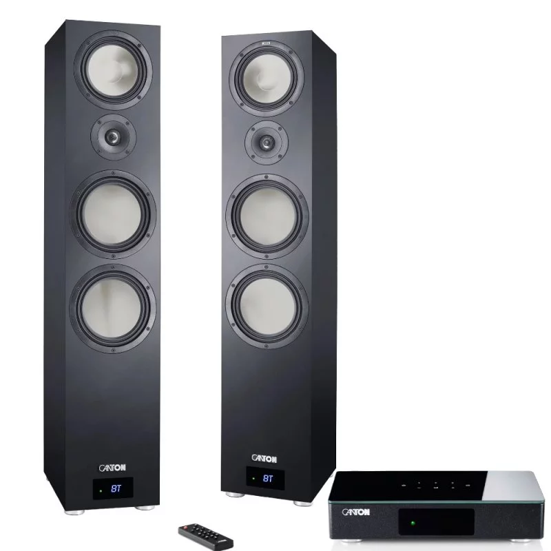 Комплект акустики Canton Smart Stereo GLE 9 black