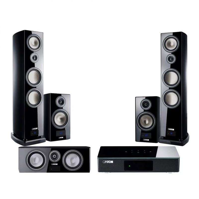 Комплект акустики Canton 5.0 Smart Cinema Vento Black High Gloss