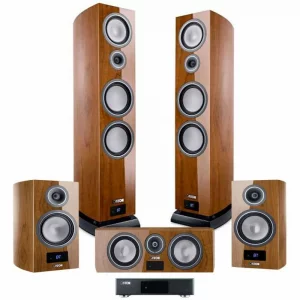 Комплект акустики Canton 5.0 Smart Cinema Vento Walnut High Gloss